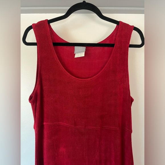 Rabbit rabbit rabbit designs women’s vintage maxi dress in vibrant red. Size 14 - Picture 2 of 11